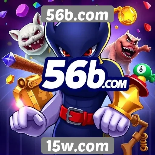Variedade de jogos disponíveis no 56b.com